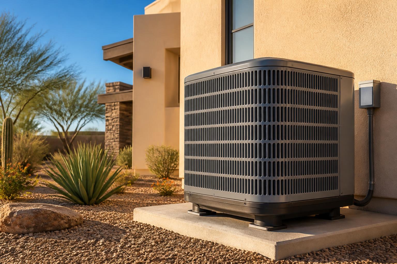 Phoenix, Arizona home with comfortable Diamond AC heating and cooling